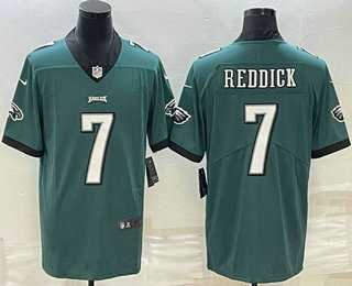 Mens Philadelphia Eagles #7 Haason Reddick Green Vapor Untouchable Limited Jersey->philadelphia eagles->NFL Jersey